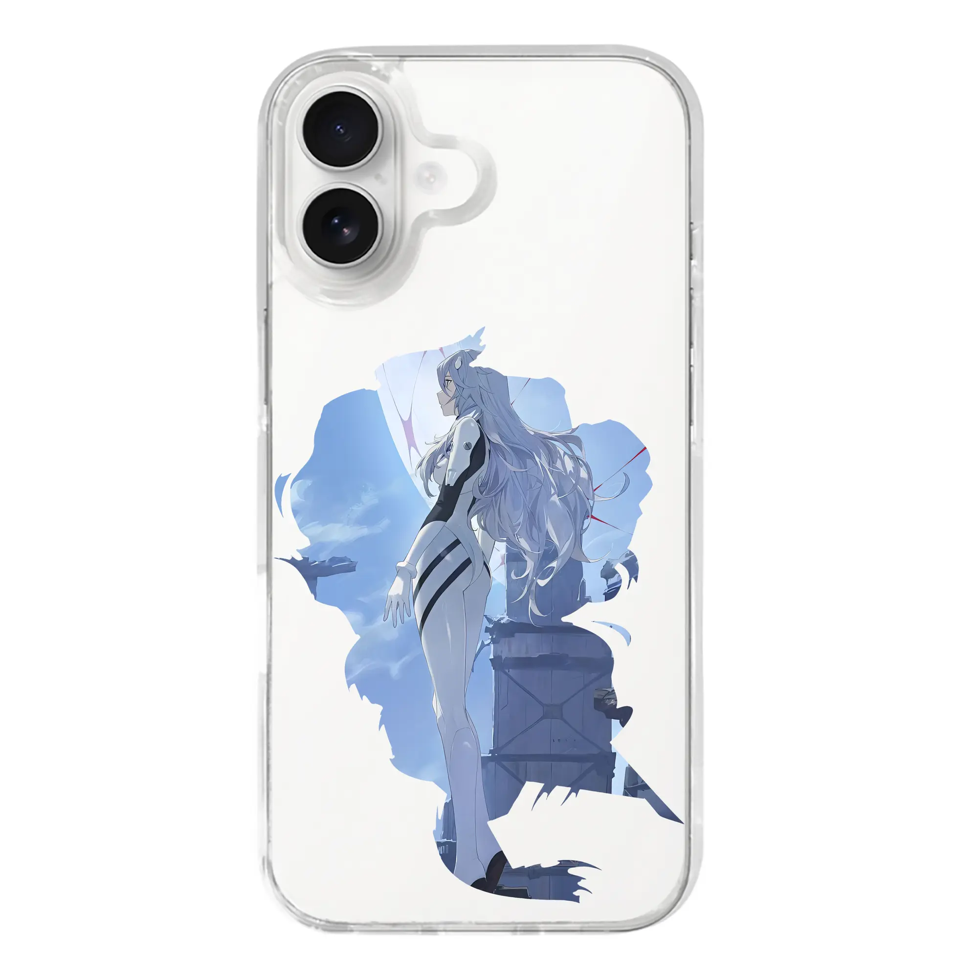 エヴァンゲリオン グッズ,綾波レイ - iPhone 17シリーズ 透明スマホケース – 薄型・耐衝撃・精密フィット保護カバー